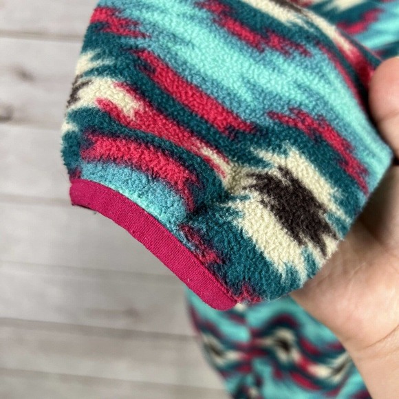 Patagonia Synchilla Aztec Tribal Fleece Snap T Pullover - Picture 10 of 14